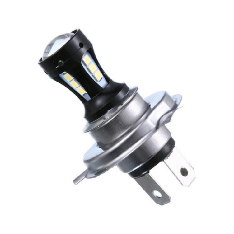 LED SUV Car Motorcycle Headlight High Power Bulb H4 3030 18SMD 6000K 18W 12-24V