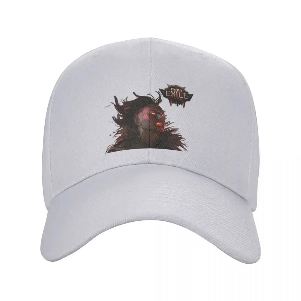 Path Of Exile Multicolor Hat Peaked Womens Cap Fitted Personalized Visor Protection Hats