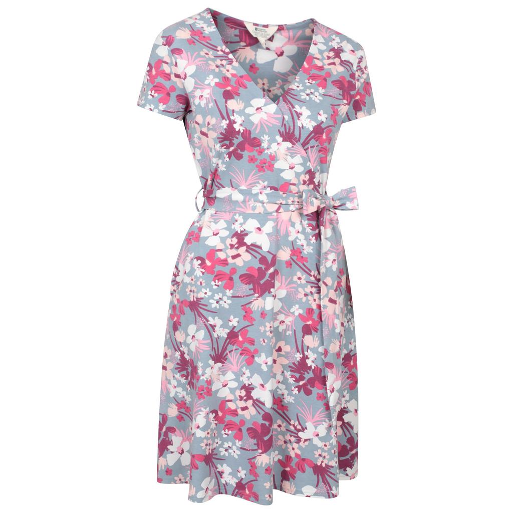 Mountain Warehouse Womens/Ladies Santorini Cherry Blossom Jersey Wrap Dress