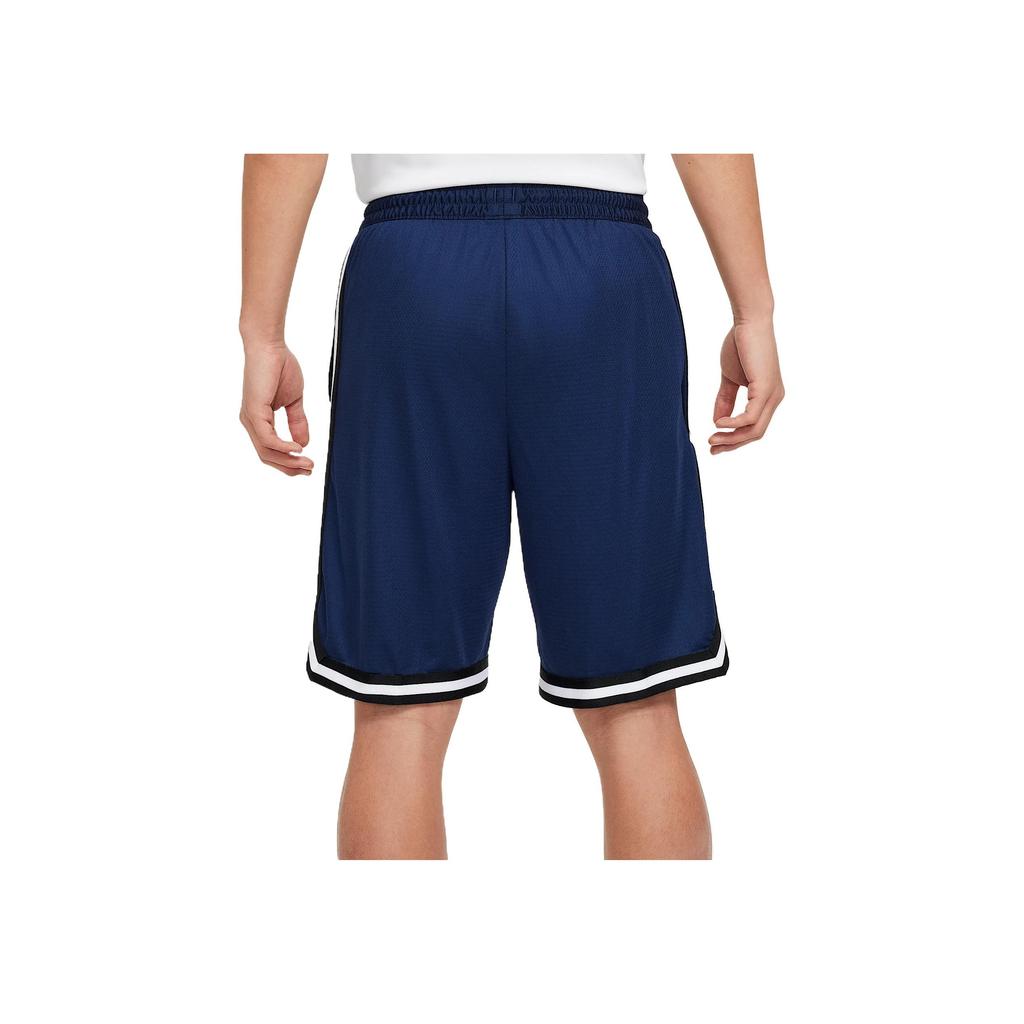 Nike Dri-Fit DNA Swoosh Comfortable Soft Breathable Three-Quarter Casual Shorts Men Shorts Midnight-Navy Black White FN2605-410