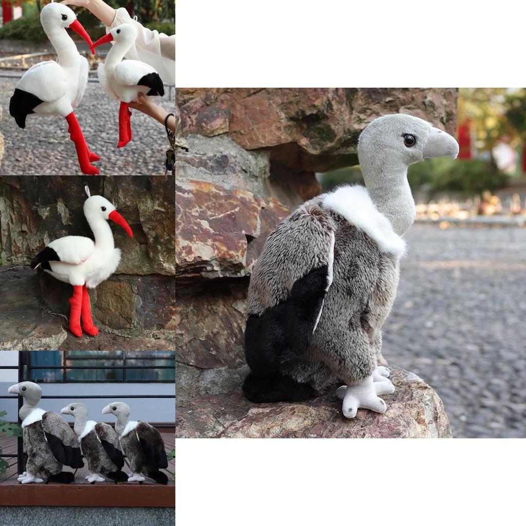 Realistic Eagle Plush Toy For Wildlife Enthusiasts 25cm/35cm/45cm