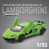 1:32 Lamborghini 750-4 Alloy Two-Door Pull-Back Off-Road Sports Car Model Toy