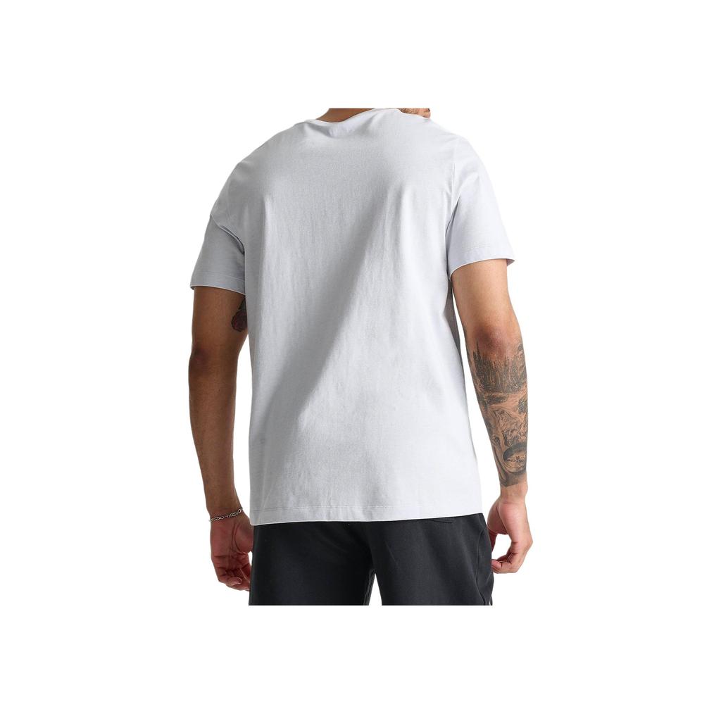 Jordan Camiseta de Manga Corta y Cuello Redondo Casual Flight MVP para Hombre Tops Gris FN5990-043
