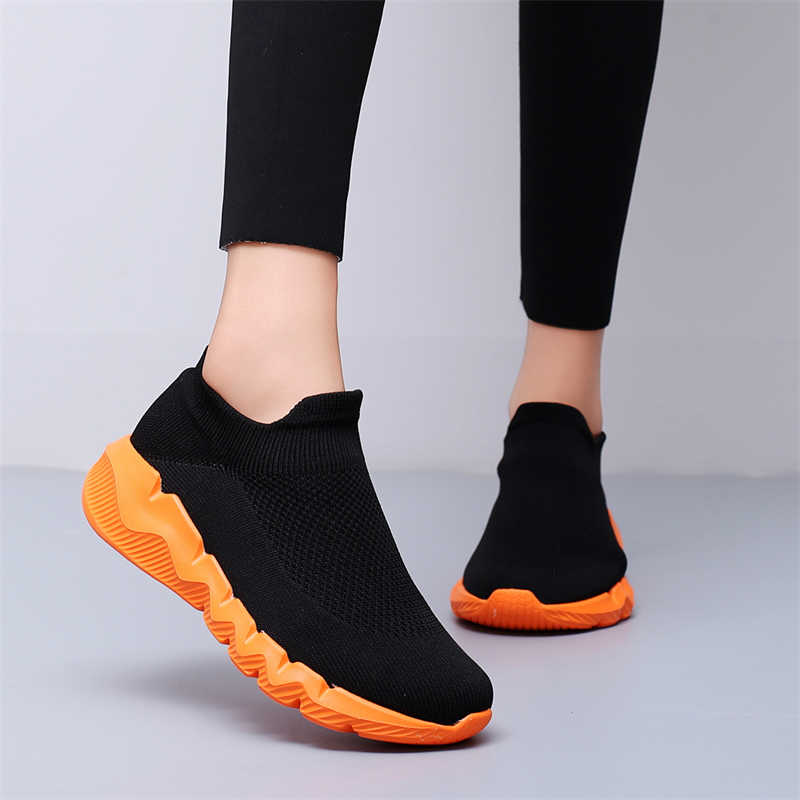 Fashion Size Mesh White Women's Heel Oxford Autumn Shoes Women Purple Woman Heel Shoes Sneakers Sport Caregiver Lofers Original