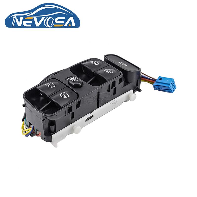 NEVOSA A2038200110 For Mercedes Benz C CLASS W203 C180 C200 C220 Driver Power Window Lifter Switch Automotive Button A2038210679