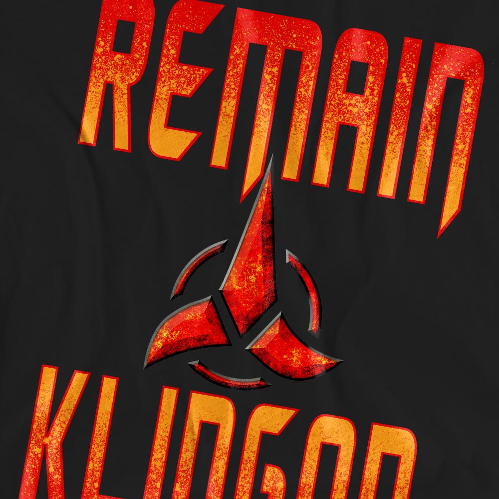 Star Trek: Discovery Unisex Erwachsenen Remain Klingon T-Shirt