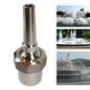 Adjustable Jet Straight Fountain Nozzle Valve Spray Head, Geart For Garden Pond Waterscape