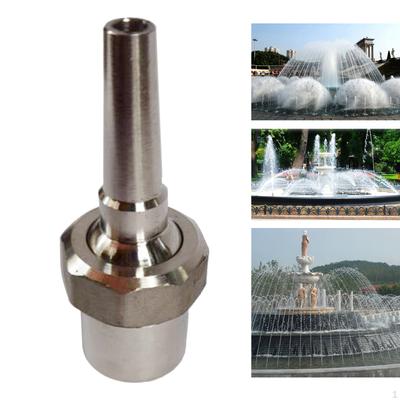 Adjustable Jet Straight Fountain Nozzle Valve Spray Head, Geart For Garden Pond Waterscape
