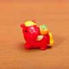 6 Piece Chinese Zodiacs Horse Miniature Figurine Resins Craft Desk Decors Ornaments for Home Office New Year Celebration