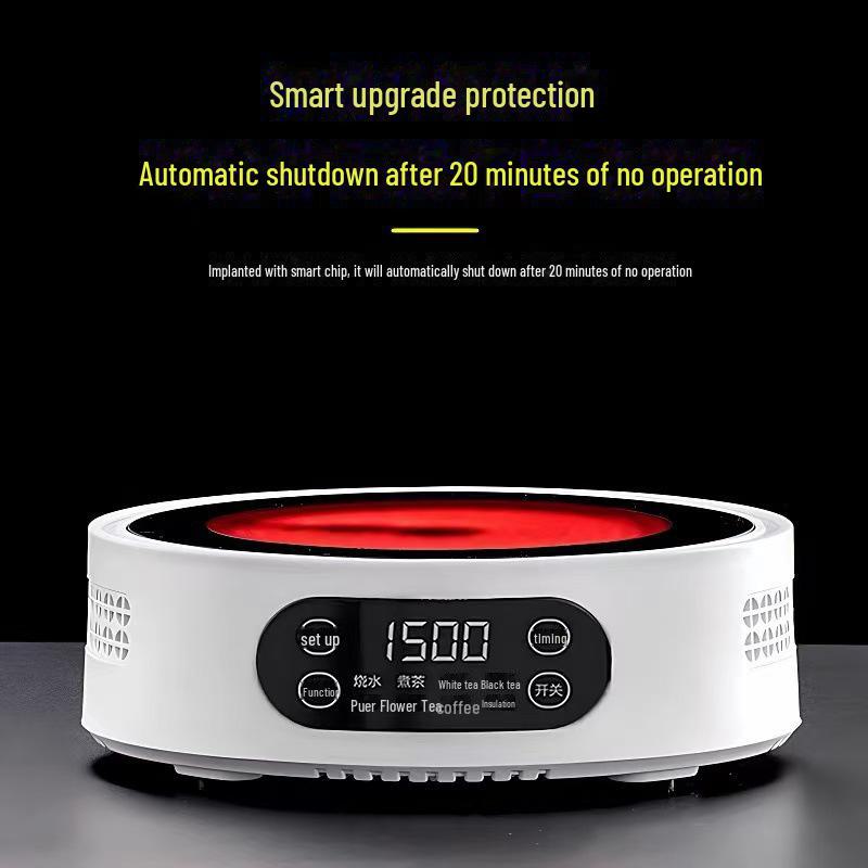 Michu Electric Ceramic Stove Tea Maker: Compact Automatic Water Boiler with Heat Preservation.