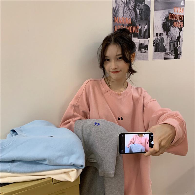 Trendy CEC Women's Oversized Korean-Style Thin Hoodie Jacket for Spring and Autumn