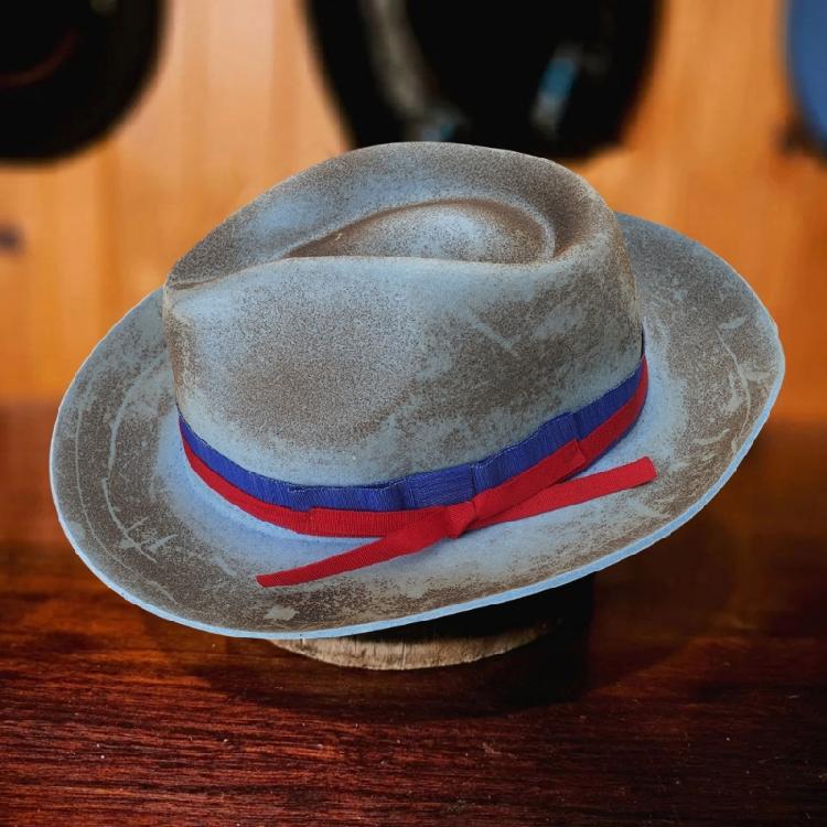 Eye Catching Western Hat Cosplay Costume Hat Stage Show Props Hat Halloween Costume Woven Belt Hat Carnivals Party Props