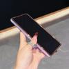 For Samsung Galaxy S25 Ultra Magnetic Case Electroplated 2.0mm Acrylic TPU Phone Back Cover