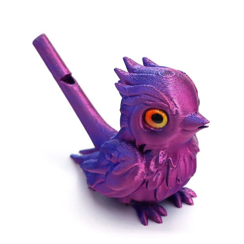 3D Printing Water Bird Whistle for Children Toys Can Add Water To Whistle for Training Bird's Call Kid Toy Desktop Ornament