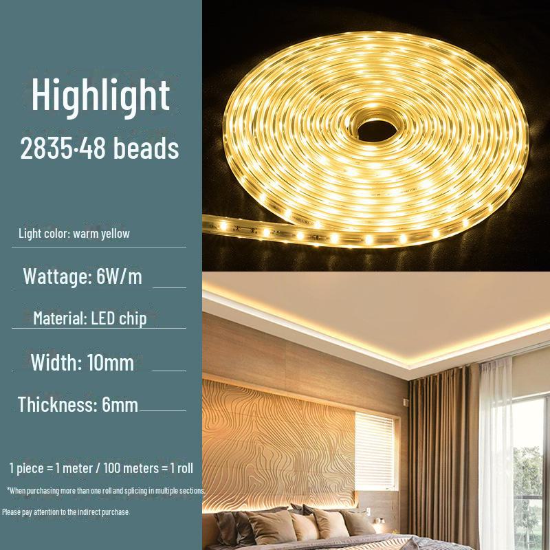 

Светодиодная лента FSL: Суперяркий, энергосберегающий, водонепроницаемый, без проводов, мягкий свет для потолков в гостиной.