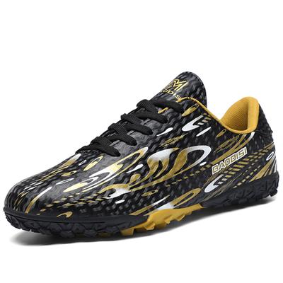 31-44  Kids Football Shoes Shock Absorption Anti-skid and Wear-resistant Long Spike Outdoor Sports Training Football Shoes