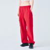 Fila Knitted Sweatpants Unisex Red Moderate Wide Leg Pants FS2WPF2132X-HRD