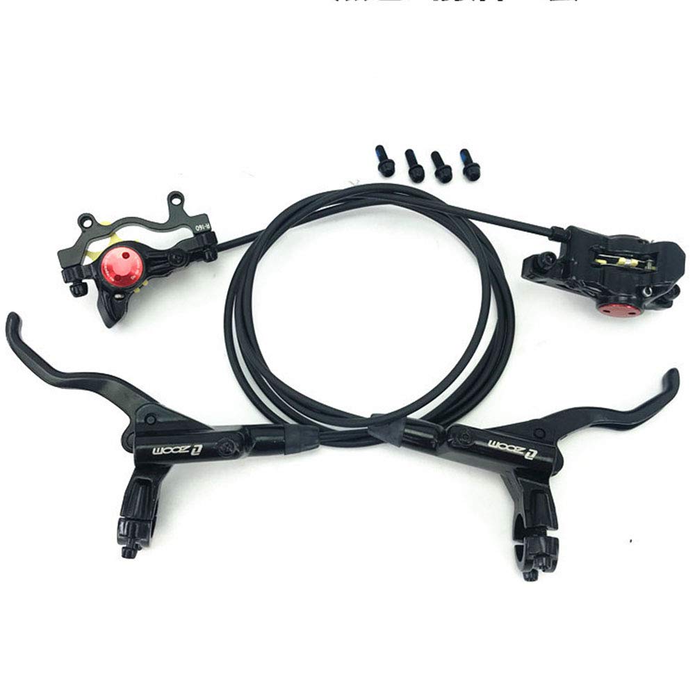 

QIRUN Bicycle Brake Levers, Left and Right Lever Set, 800/1400mm, MTB Bicycle Hydraulic Disc Brake Set, Front and Rear Bike Parts