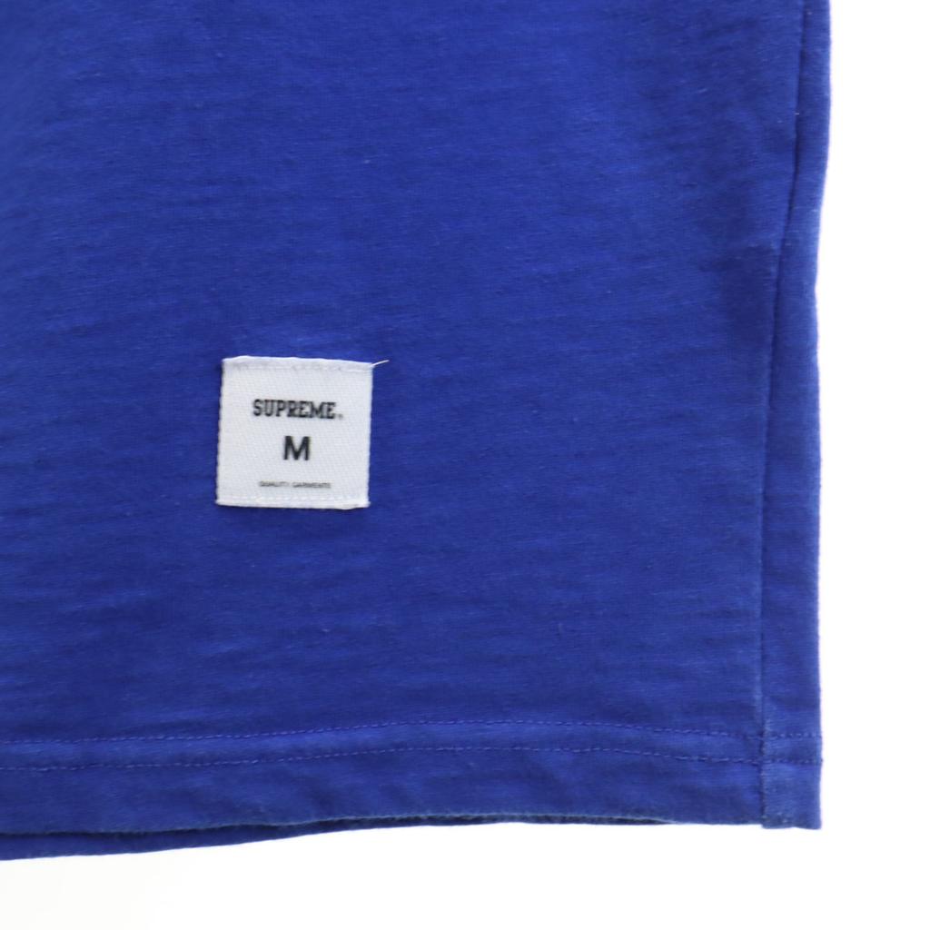 Supreme Short sleeve T-shirt M blue Men's Used