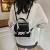 Minimalist College Style Womens Backpack With Pu Material For Daily Commuting And Casual Use