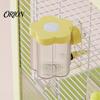 Budgie Water Bottle Automatic Bird Dispenser for Cage, Inside Outside Cage Mount Magnetic Parrot Space-saving Waterer Feeder, Transparent Cockatiel