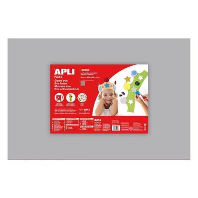 Apli 1 Sheet of Rubber Foam - Grey