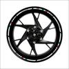Decals 17"18" Reflective Rim Tape Motorbike Rim Tape Car Wheel Stickers Motorcycle Wheel Stickers