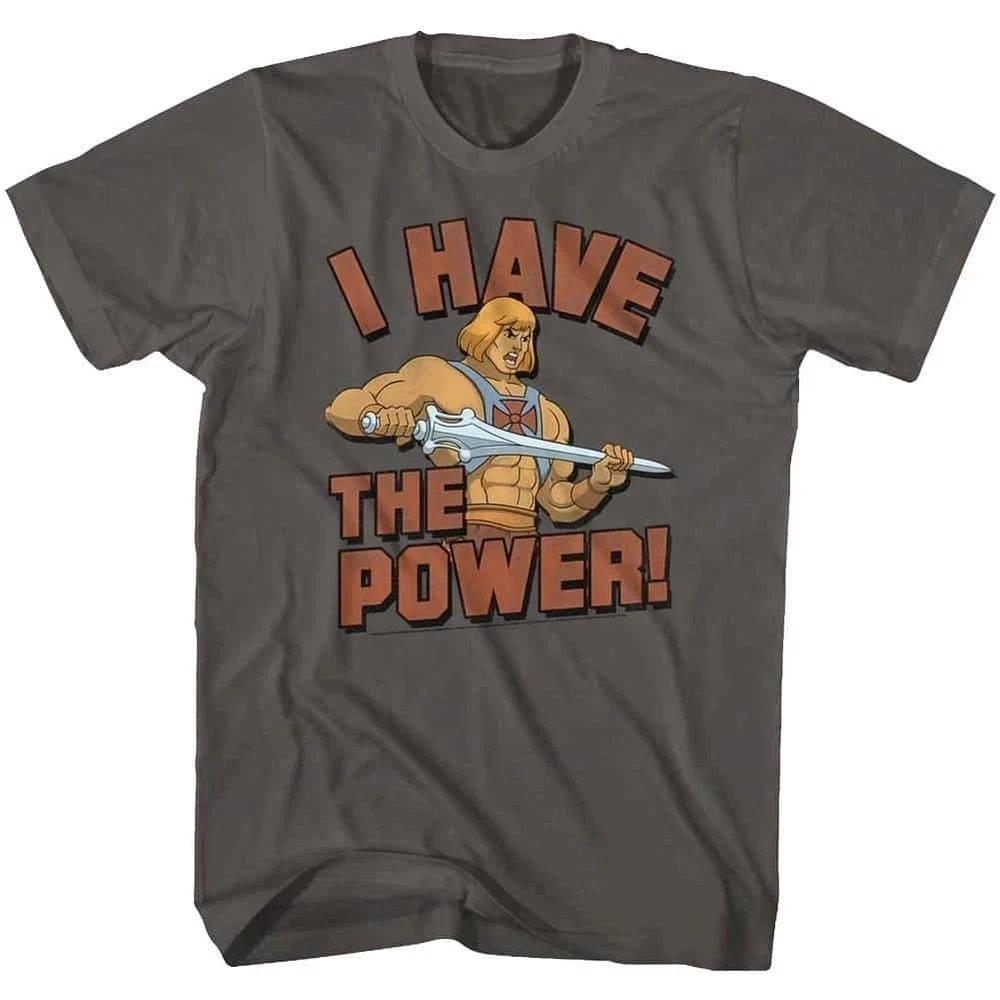 He-Unisex I Have The Power Cotton T-Shirt Masters Of The Universe Cotton Graphic Te XL