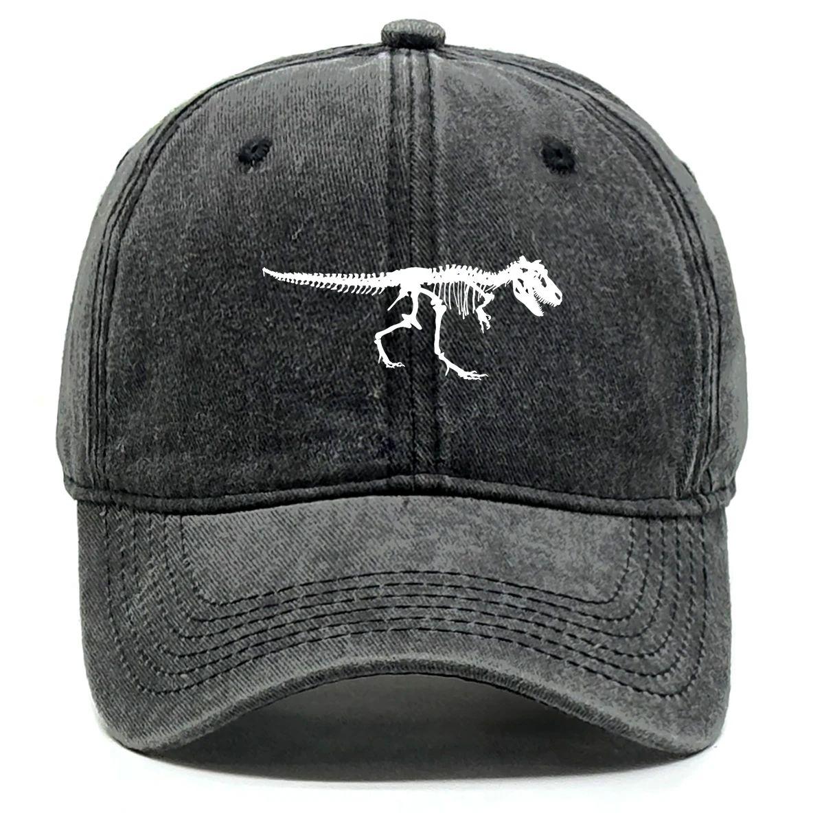 Yto Household Items Women's Baseball Cap Adjustable Snapback Sun Cap Animal Sportss Hat Vintage Protective Hat For For Men And Skeleton Dinosaur Print Cm