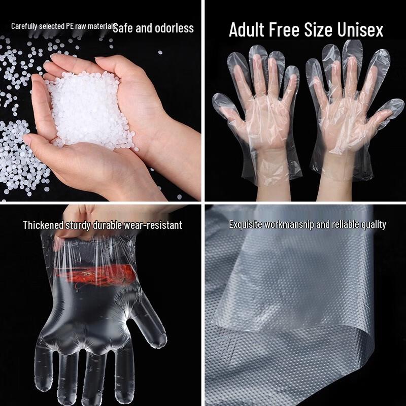 Disposable Food Grade PE Gloves