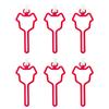 6PCS Pet Waste Holder Clip Effortlessly Design for Outdoor Dog Walking Activity Poop Bag Clip for Convenient Carry
