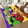 Teletubbies Rainbow Flag Square Rugs Are a Great Choice for Living Rooms, Bedrooms, Home Décor, and As Gifts.