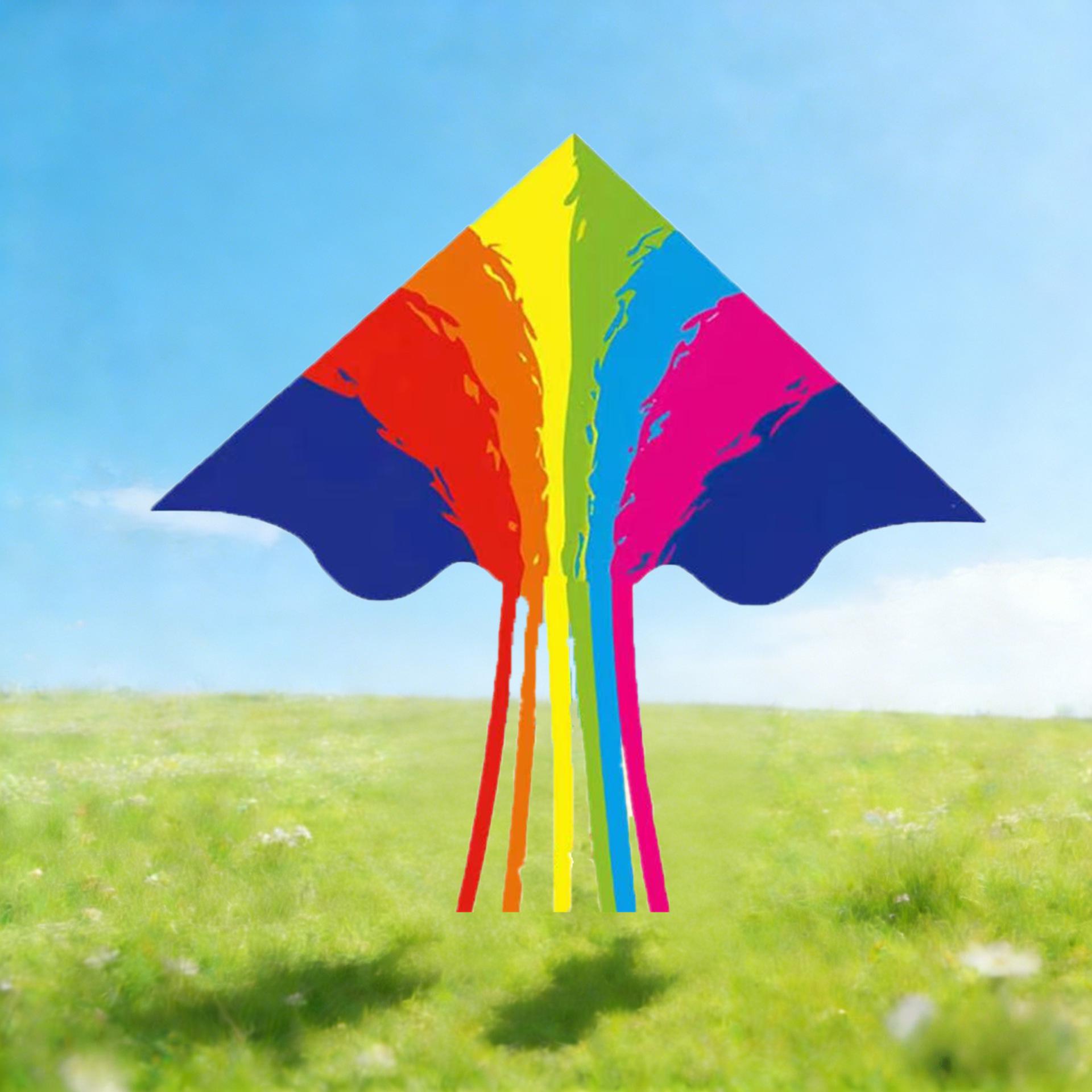 Weifang Rainbow Phoenix Kite for Children & Adults - Large Outdoor Internet Celebrity Favorite