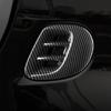 Carbonfaser-ABS-Kunststoff-Autodekoration, modifiziertes Zubehör für Smart 453 Fortwo. Äußerer Türgriff im Autoinnenraum