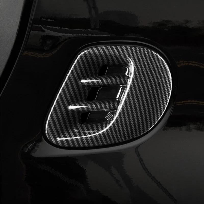 Carbonfaser-ABS-Kunststoff-Autodekoration, modifiziertes Zubehör für Smart 453 Fortwo. Äußerer Türgriff im Autoinnenraum
