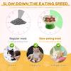 Ceramic Pet Bowl 150 ml Heighten Slow Feeder Cat Bowl with 15 ° Inclined Design Wide Mouth Cat and Dog Water Bowl Pet Supplies