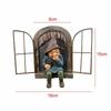 Creative Garden Statue Elf Go Out Tree Hug Suitable for Home Courtyard Porch Decoration Garden Decoration Outdoor Decor