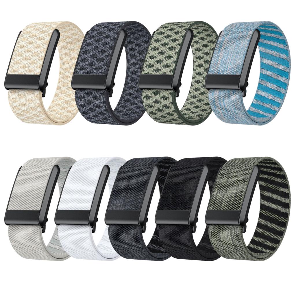 High Quality Whoop 4.0 Fitness Trackers Bracelets Breathable Nylon Heart Rate Monitoring Strap Stretch Band for Health Care