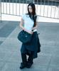 Miseki Seoul [Miseki Seoul X Yeomim] Stud Belted Midi Skirt Charcoal