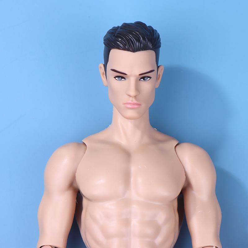 1/6 Männliche Puppe 35cm Höhe Mann Puppe Weiße/Normale/Gebräunte Haut Starker Mann Bodybuilding Material Drei Hautfarben Verfügbar