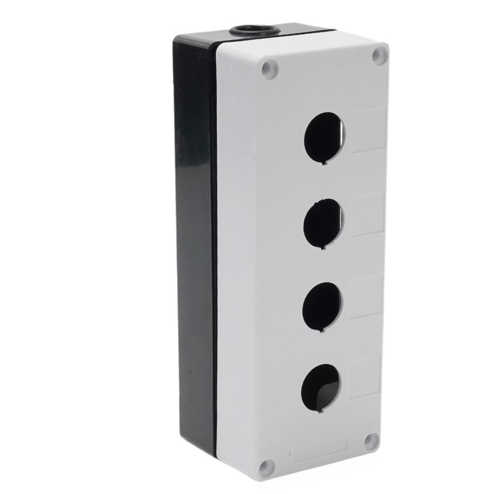 Industrial Control Button Box White IP65 Oxidation Resistance Waterproof 1 Pcs Dustproof Accessories Brand New