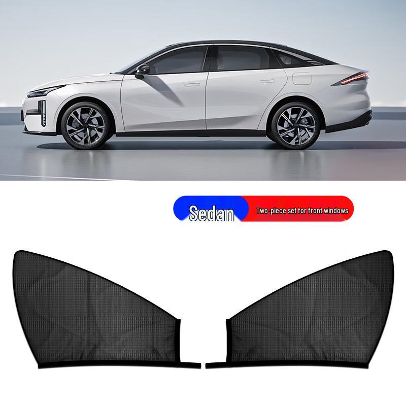 Anvelo Breathable Car Window Sun Shade & Mosquito Net