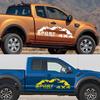 Car Sticker Pickup 4X4 Sport Off Road Graphcics Mountain Decal For Ford F150 Ranger Chevrolet Silverado Dodge Ram Isuzu Dmax