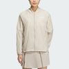 adidas Solid Logo Outdoor UPF50+ Sports Hooded Breathable Sun Protection Jacket Women Jacket Brown IS0278