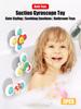 3pcs of Set 0-3 Years Old Baby Bathroom Spinning Toys,Can Be Sucked On the Table, Bathroom Wall, glass,Car Windows Soothing Toys