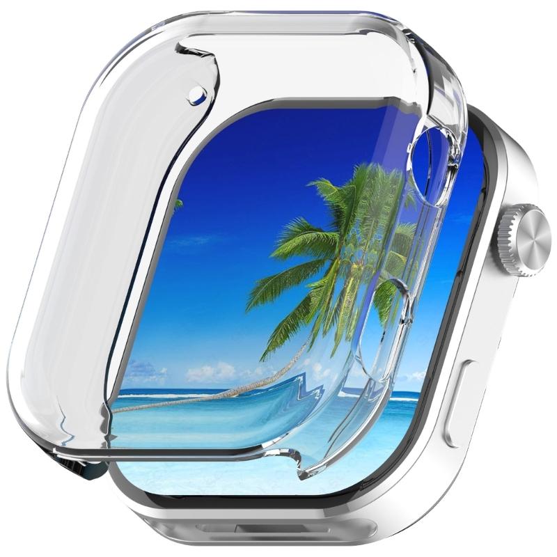 Screen Protectors Case For Watch 6 Full Coverage TPU Bumper for Smartwatch Protective Cover Case