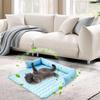 Cooler Dog Couch Mat Cooling Dog Sleep Pad For Car Seat Breathable Pet Supplies Bite-Resistant Sleeping Pad For Small Medium