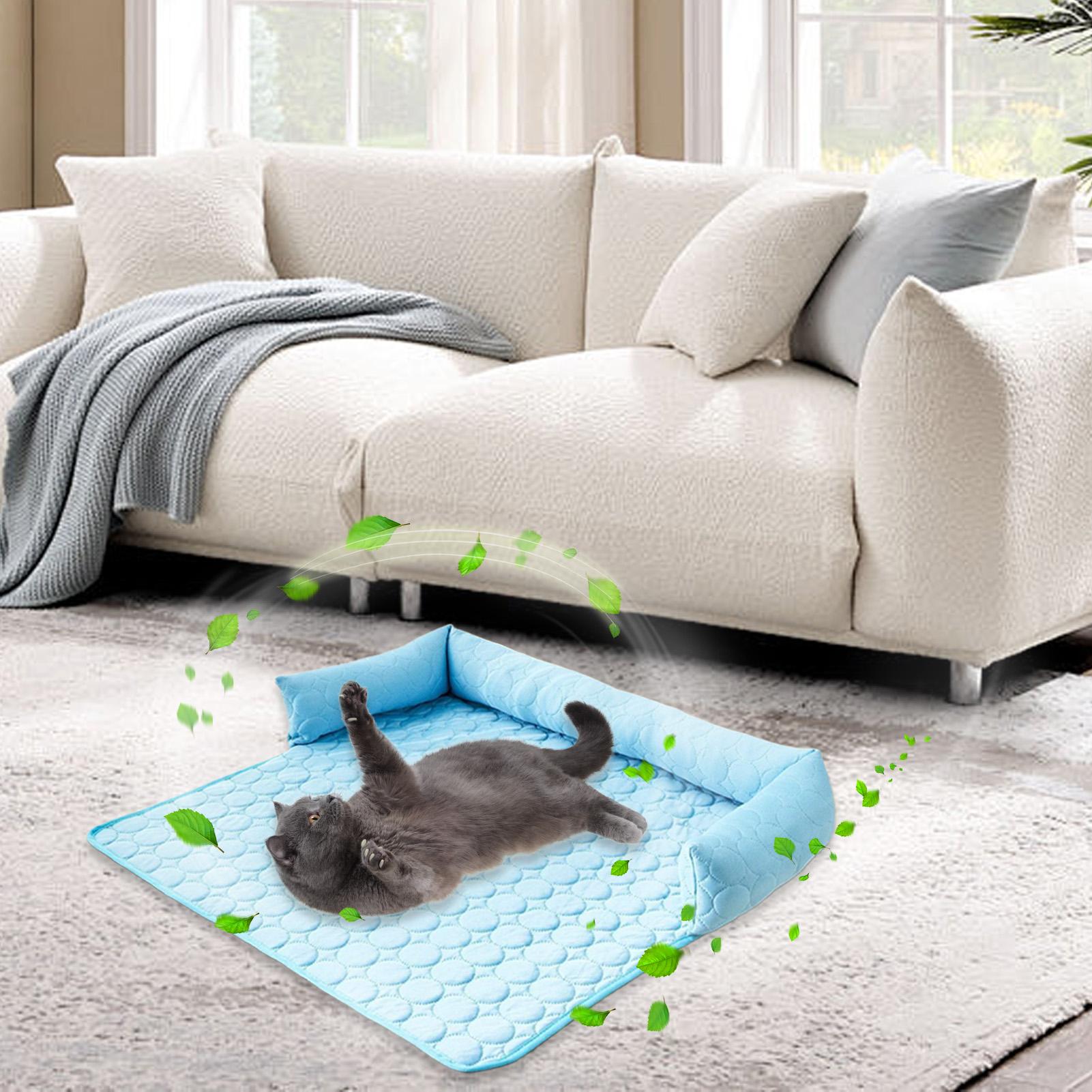

Cooler Dog Couch Mat Cooling Dog Sleep Pad For Car Seat Breathable Pet Supplies Bite-Resistant Sleeping Pad For Small Medium CHINA
