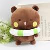Cute Bubu and Dudu Plushies Swimming Rings Panda Plush Doll Soft Kawaii Cartoon Fluffy Bear Toy Car Sofa Decor Birthday Gift