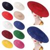New 40cm Fascinators Base Big DIY Hair Accessories Hat with Clip Women Wedding Headpiece for Cap Supplies